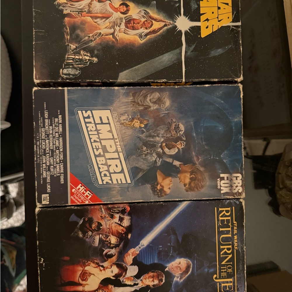 Star Wars Trilogy VHS Set